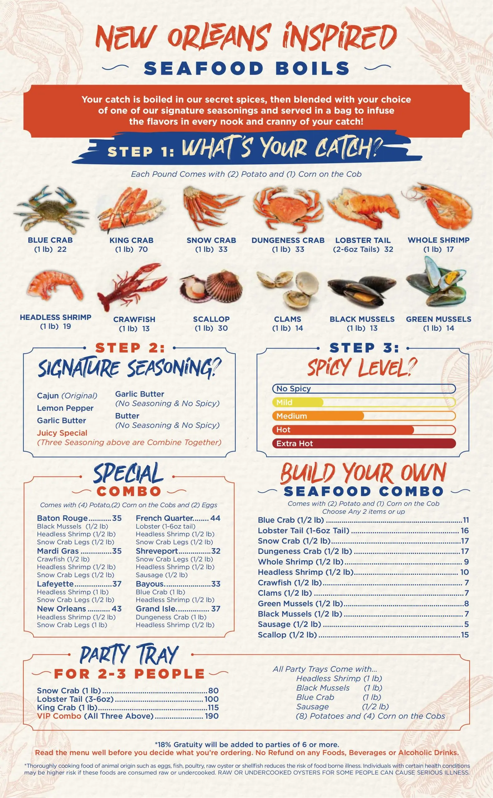 Cajun Crab - Seafood Restaurant | Online Order | Jacksonville | FL